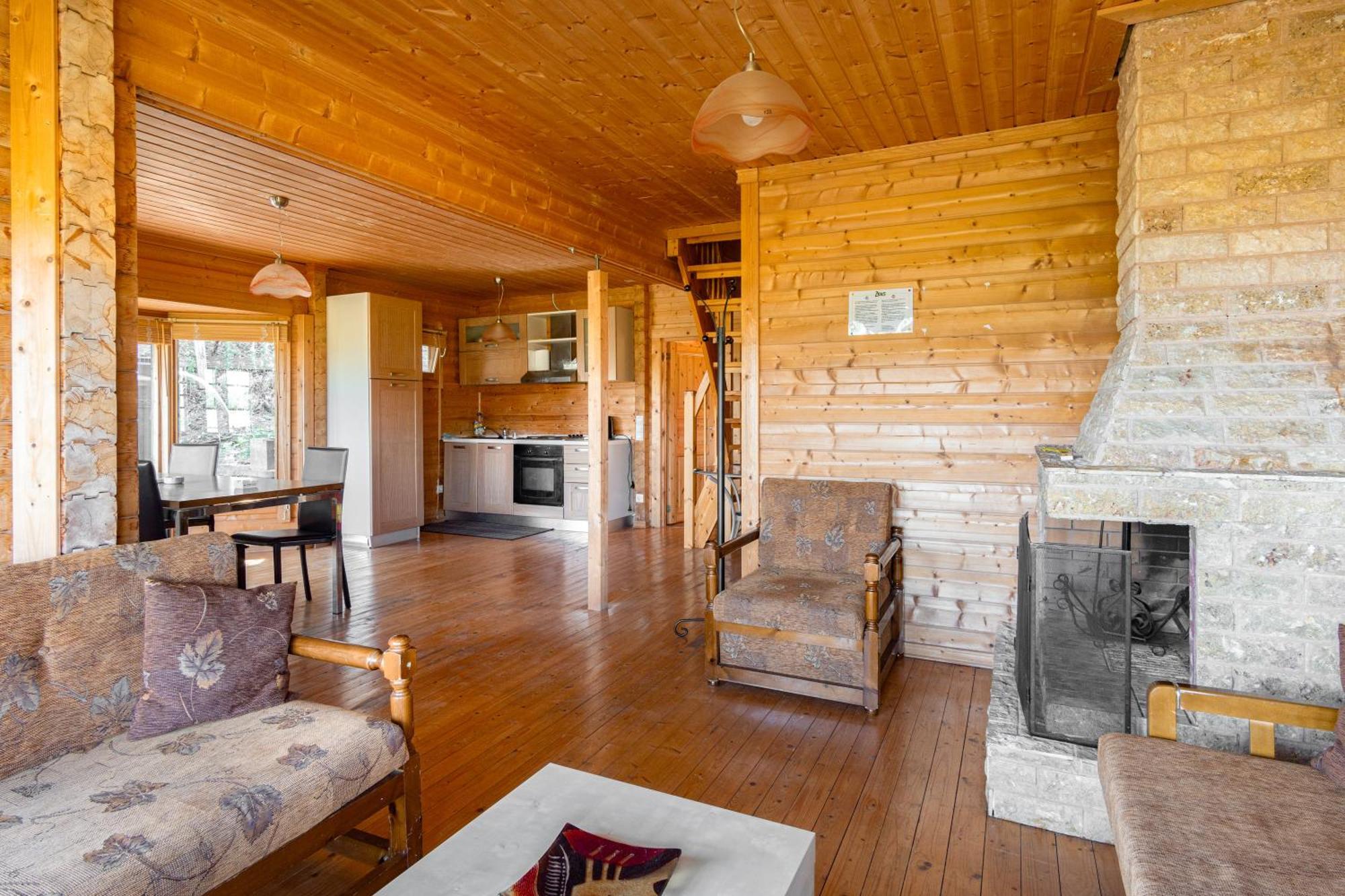Zeus-Village Οικισμός Φινλανδικών Chalet Με Πισίνες & Γυμναστήριο Molos  Eksteriør bilde