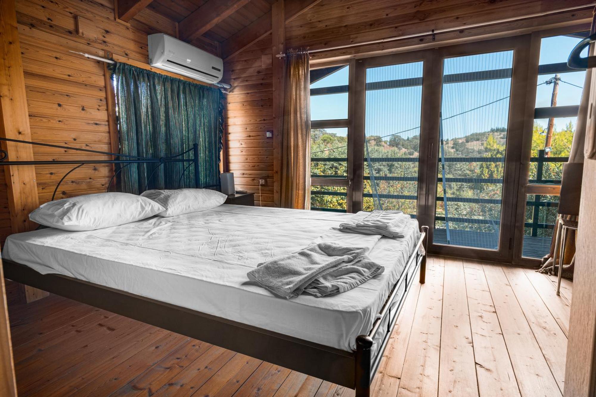 Zeus-Village Οικισμός Φινλανδικών Chalet Με Πισίνες & Γυμναστήριο Molos  Eksteriør bilde