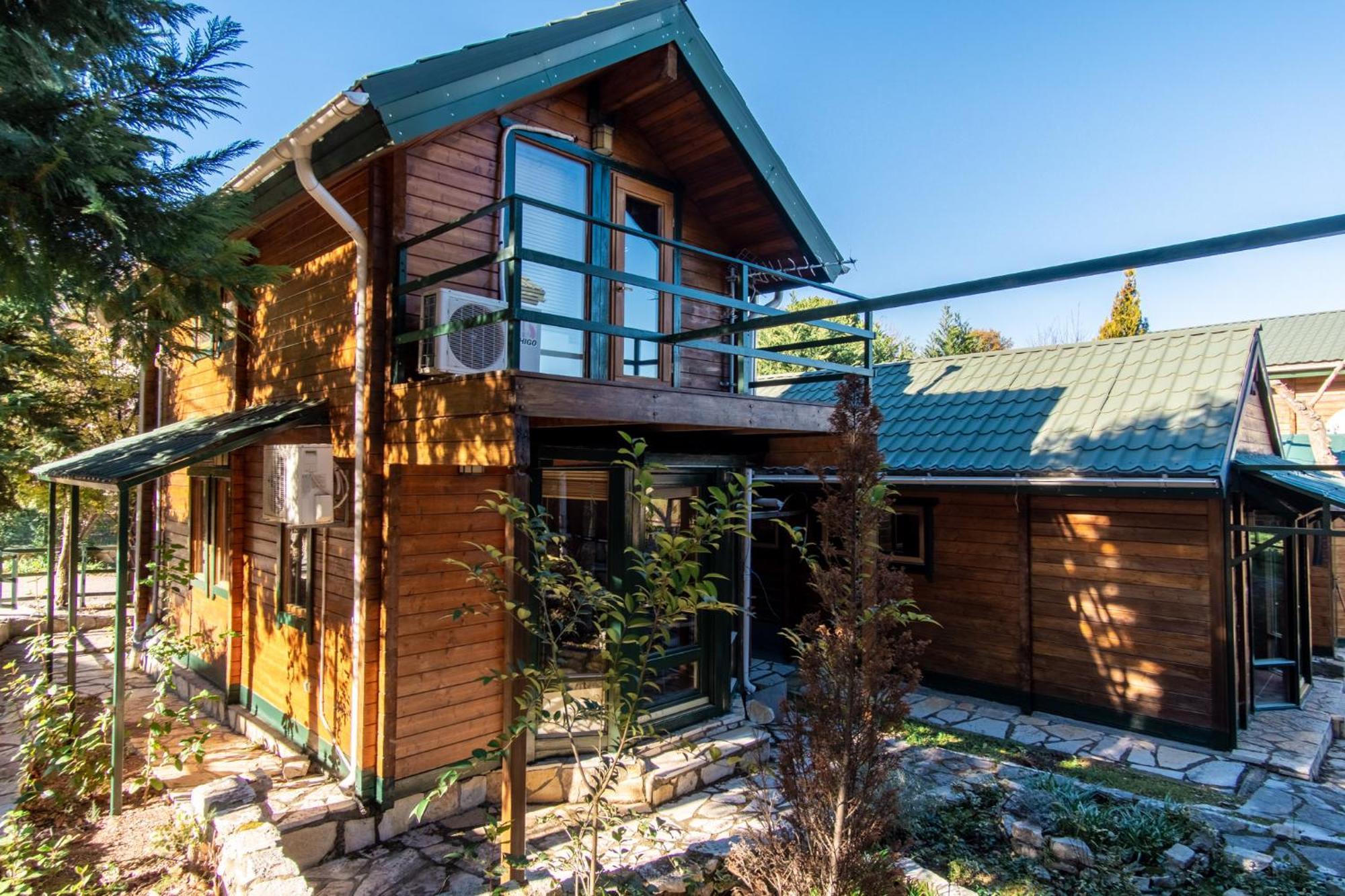 Zeus-Village Οικισμός Φινλανδικών Chalet Με Πισίνες & Γυμναστήριο Molos  Eksteriør bilde