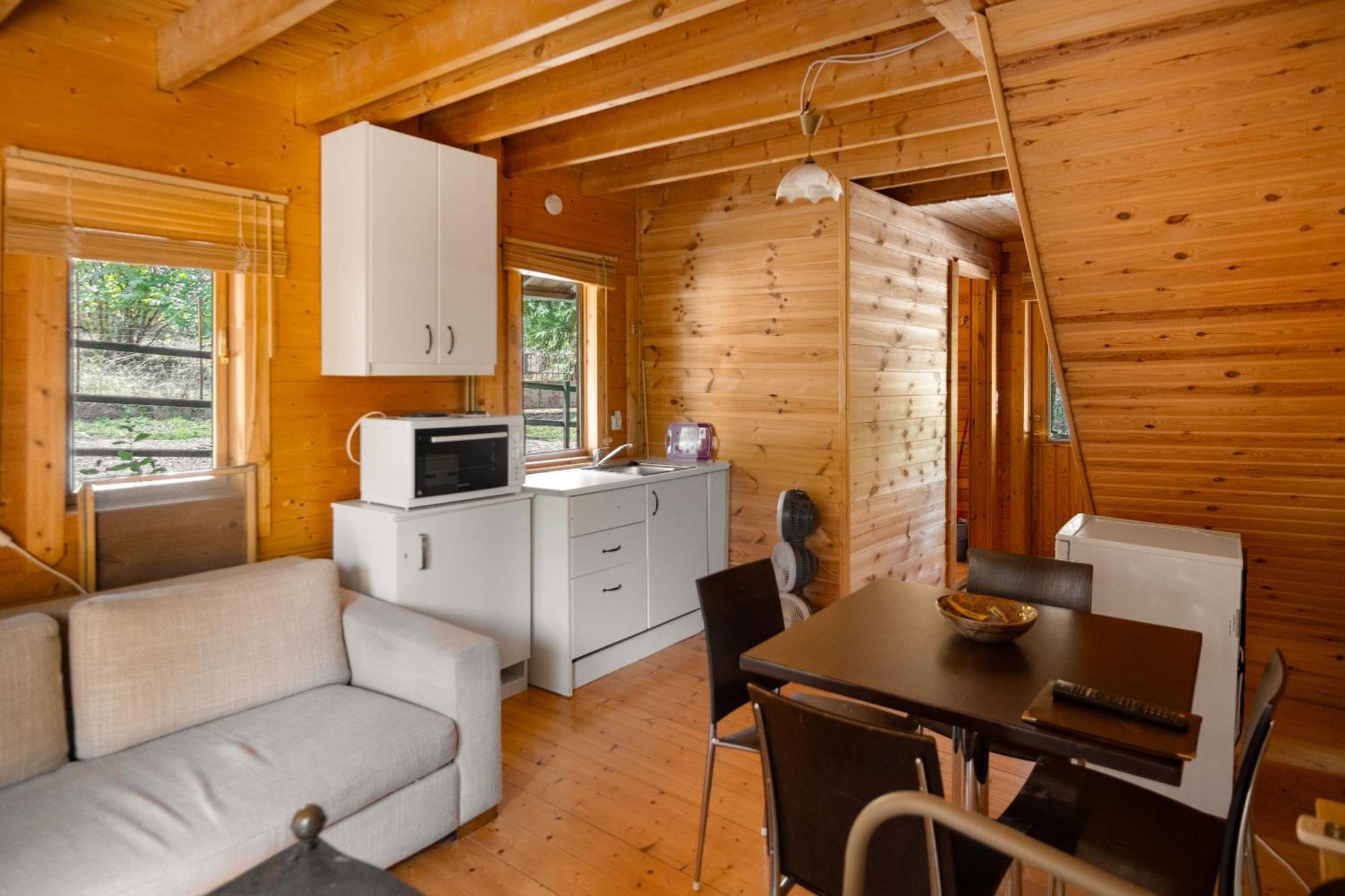 Zeus-Village Οικισμός Φινλανδικών Chalet Με Πισίνες & Γυμναστήριο Molos  Eksteriør bilde