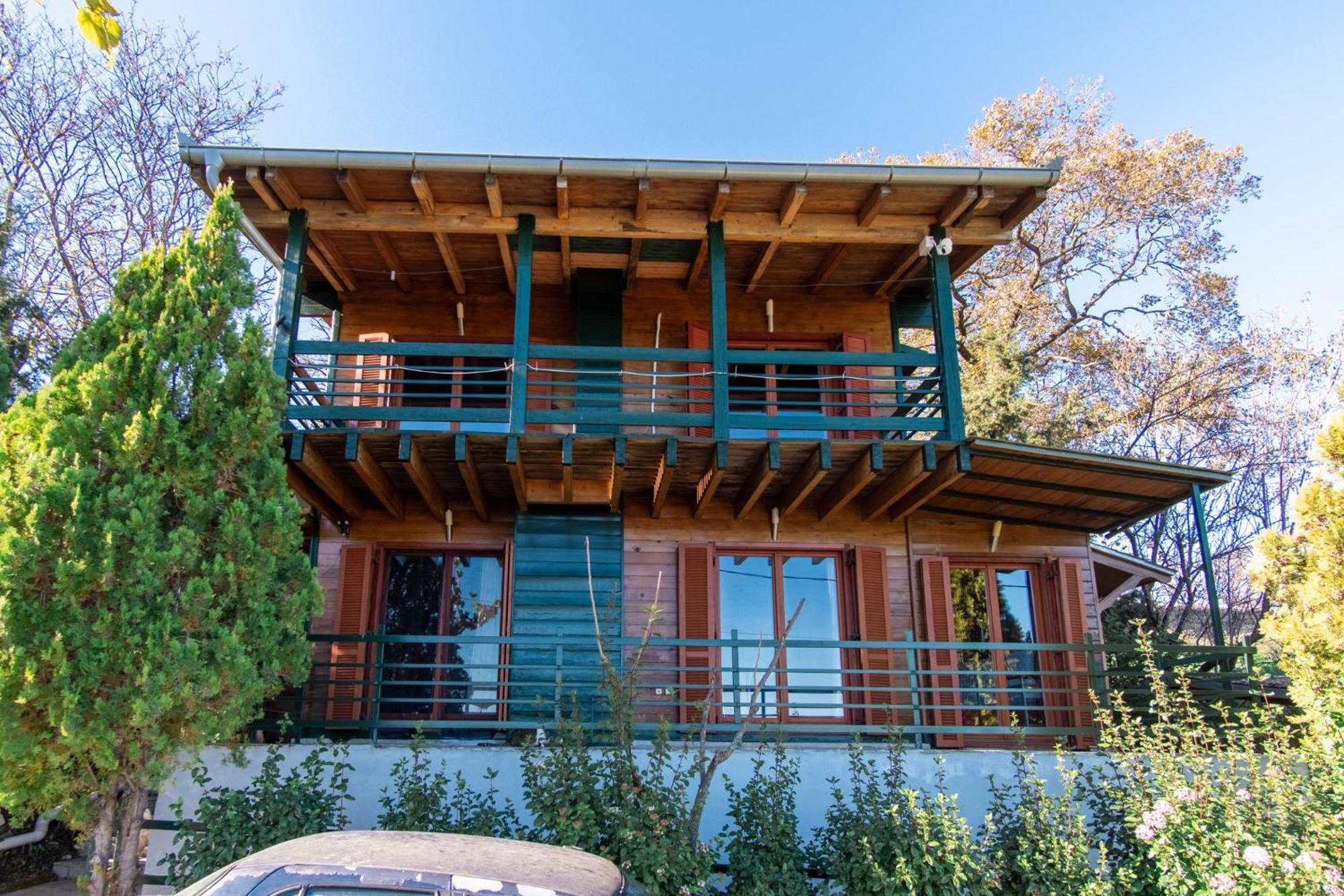Zeus-Village Οικισμός Φινλανδικών Chalet Με Πισίνες & Γυμναστήριο Molos  Eksteriør bilde